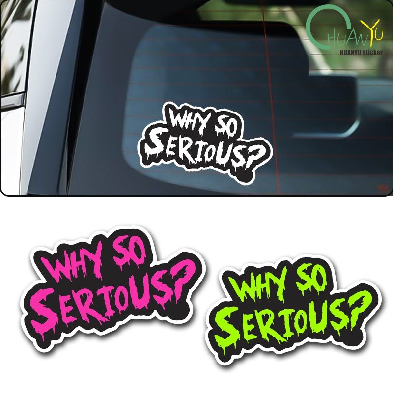 Motorcycle Gear Outlet - Why So Serious English Funny Car