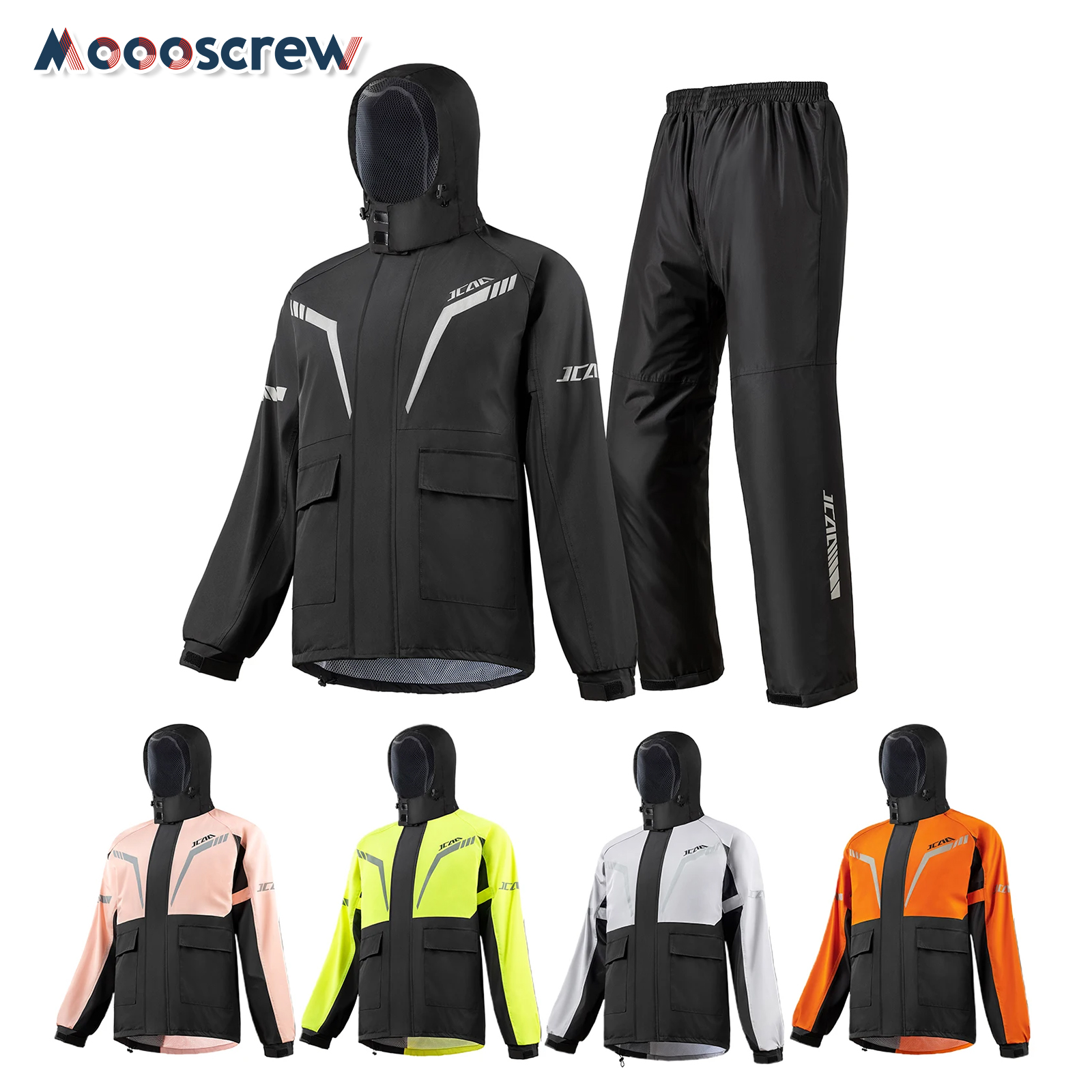 Motorcycle Gear Mens - Motorcycle Rain Suit Split Type Storm