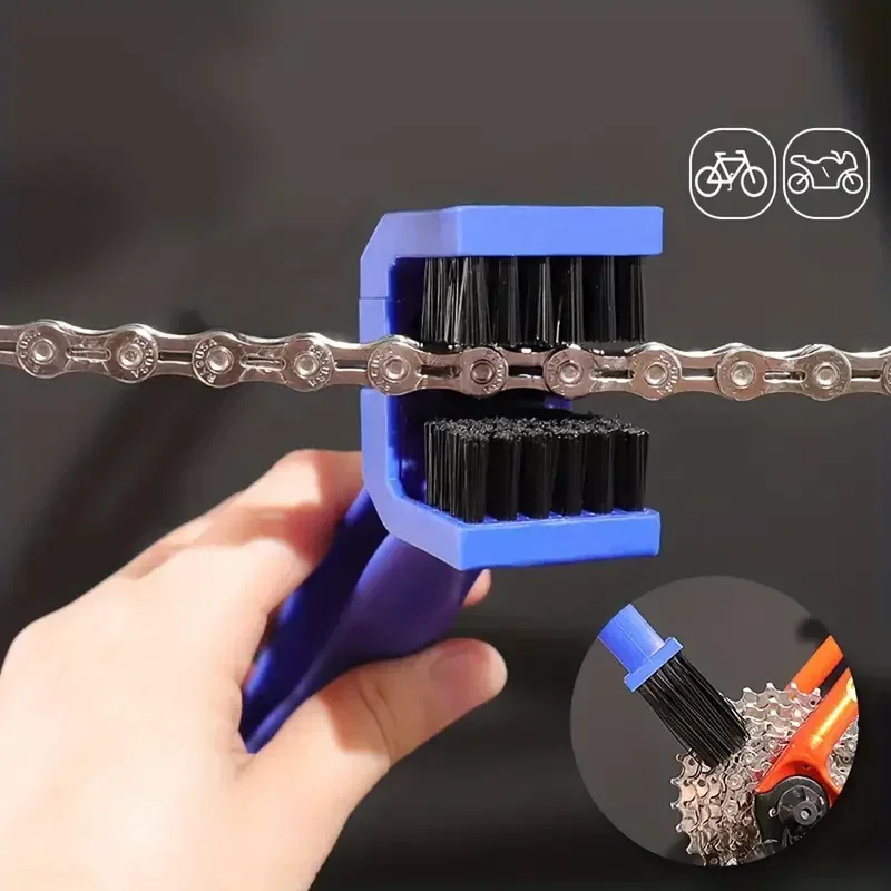 Motorcycle Gear - Motorcycle bike chain cleaning plastic brush
