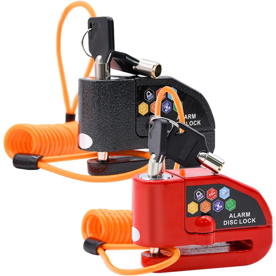 Disc Lock Brake - Alarm Disc Lock Set 2pcs Brake