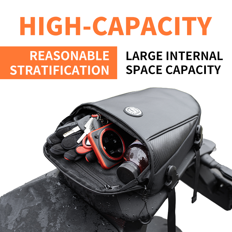 Motorcycle Gear Garage Storage - SFK Large Capacity Motorcycle Bag Rear