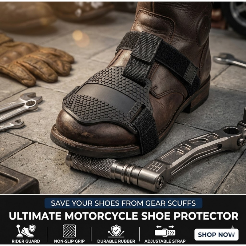 Motorcycle Gear Slipping - Motorcycle Gear Shift Pad Anti-Slip Shoe