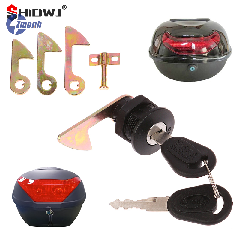 New！1Set (1 Lock+2 Keys+4 Meta - Motorcycle Gear Wall Mount 评论和价格