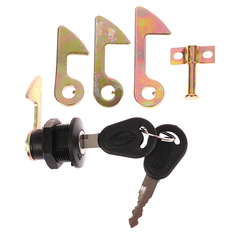 New！1Set (1 Lock+2 Keys+4 Meta - Motorcycle Gear Wall Mount 评论和价格