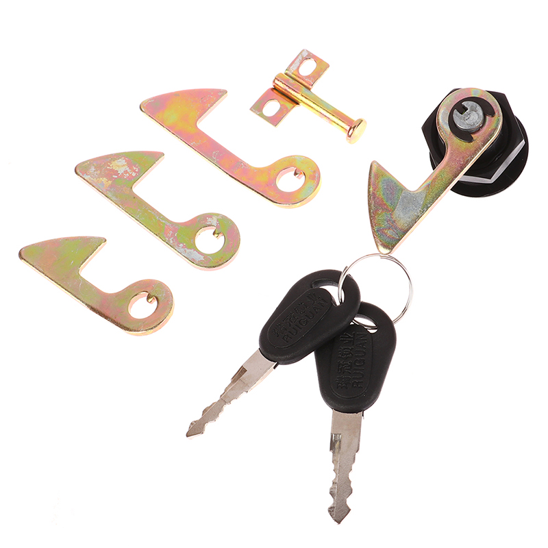 New！1Set (1 Lock+2 Keys+4 Meta - Motorcycle Gear Wall Mount 评论和价格