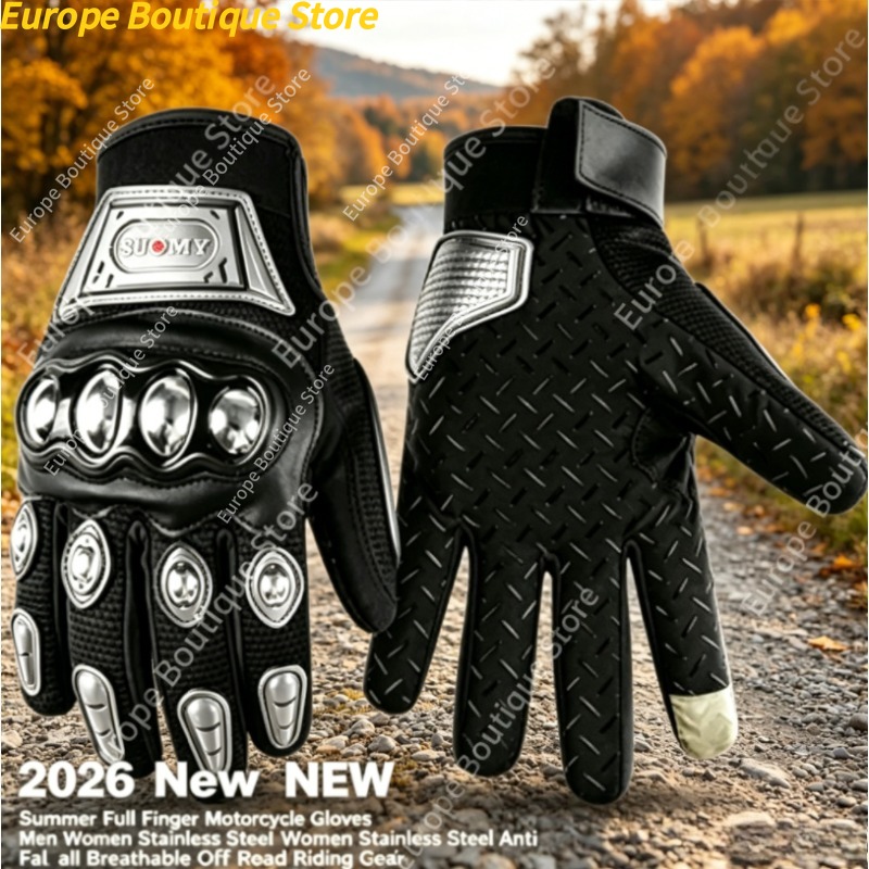 Stainless Steel Anti Fall Off  - Motorcycle Gear For Summer 评论和价格