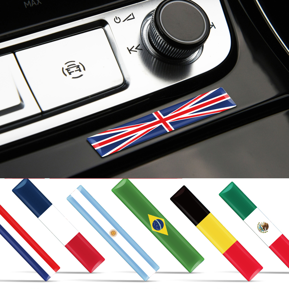 4pcs 3D Epoxy Flag Badge Auto  - Motorcycle Gear Outlet 评论和价格