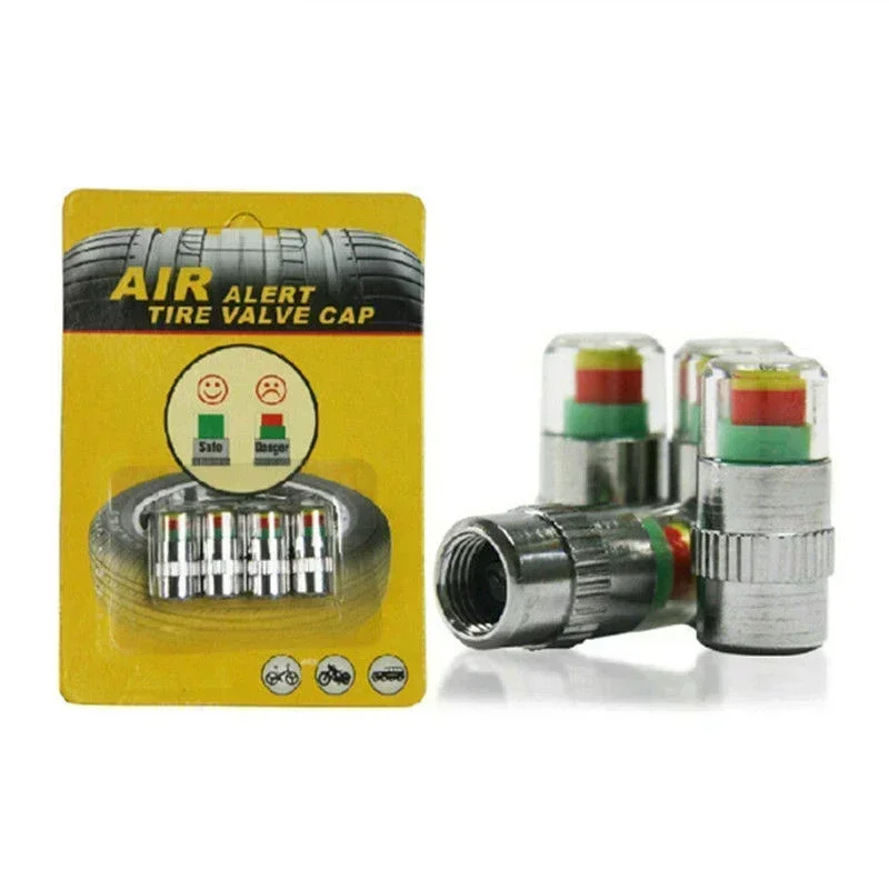 4pcs Car Tire Pressure Monitor - Tyre Pressure Gauge 评论和价格