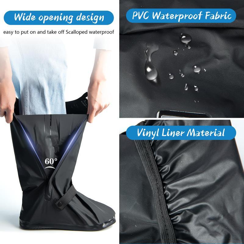 2XL Waterproof Rain Boot Cover - Motorcycle Gear Slipping 评论和价格