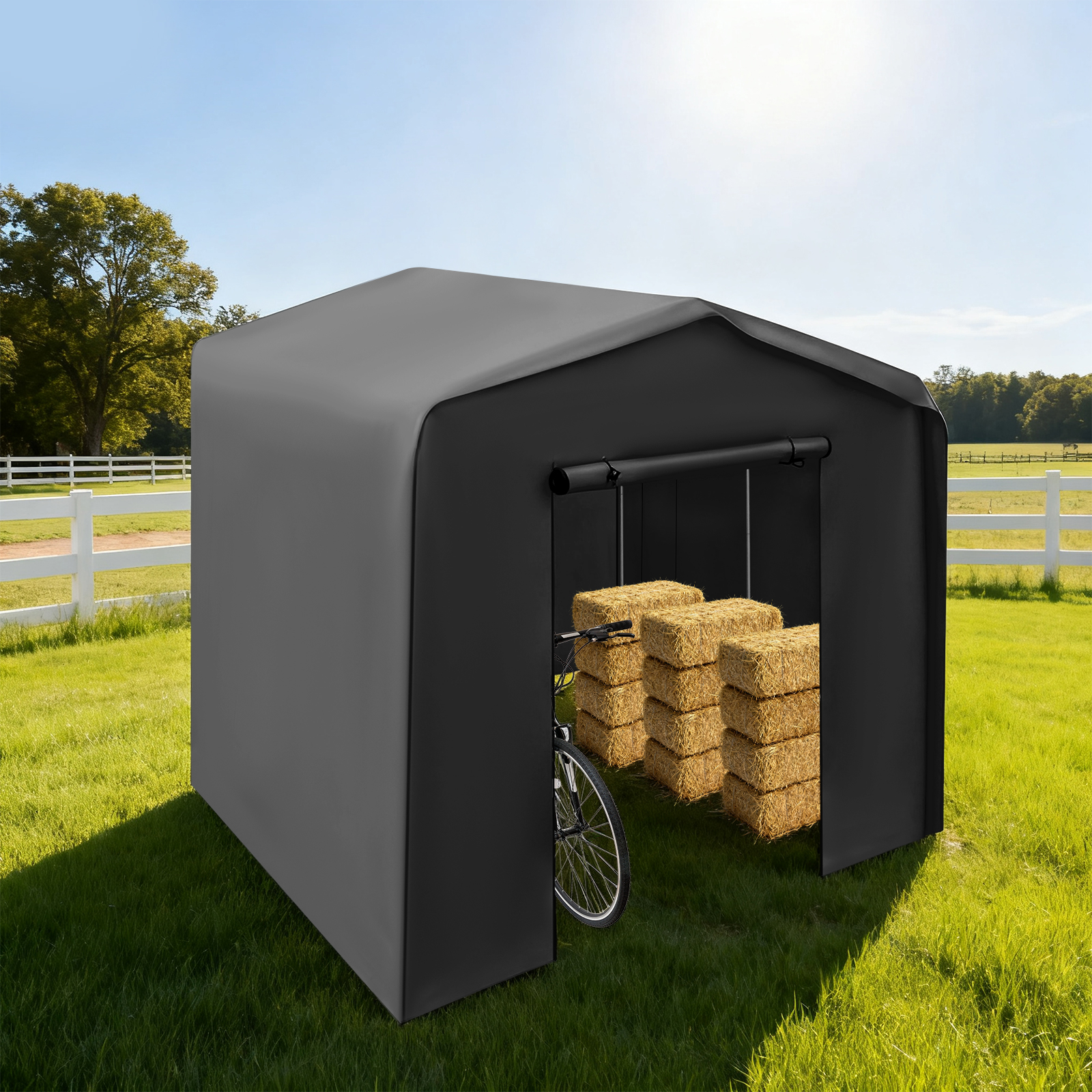Black Motorcycle Outdoor Stora - Motorcycle Gear Garage Storage 评论和价格