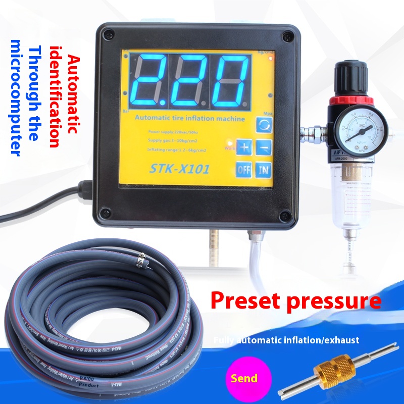 Fully Automatic Car Tire Infla - Tyre Pressure Gauge 评论和价格