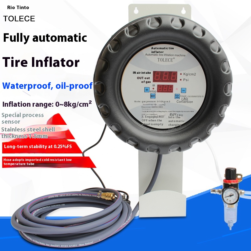 Fully Automatic Car Tire Infla - Tyre Pressure Gauge 评论和价格