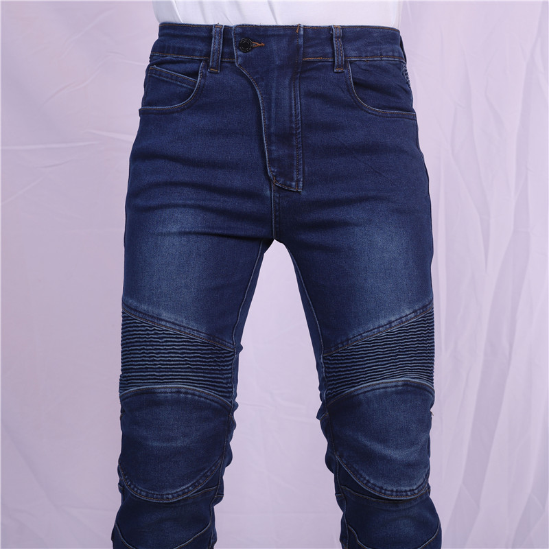 Men Jeans Embroidery Motorcycl - Motorcycle Gear Testing 评论和价格