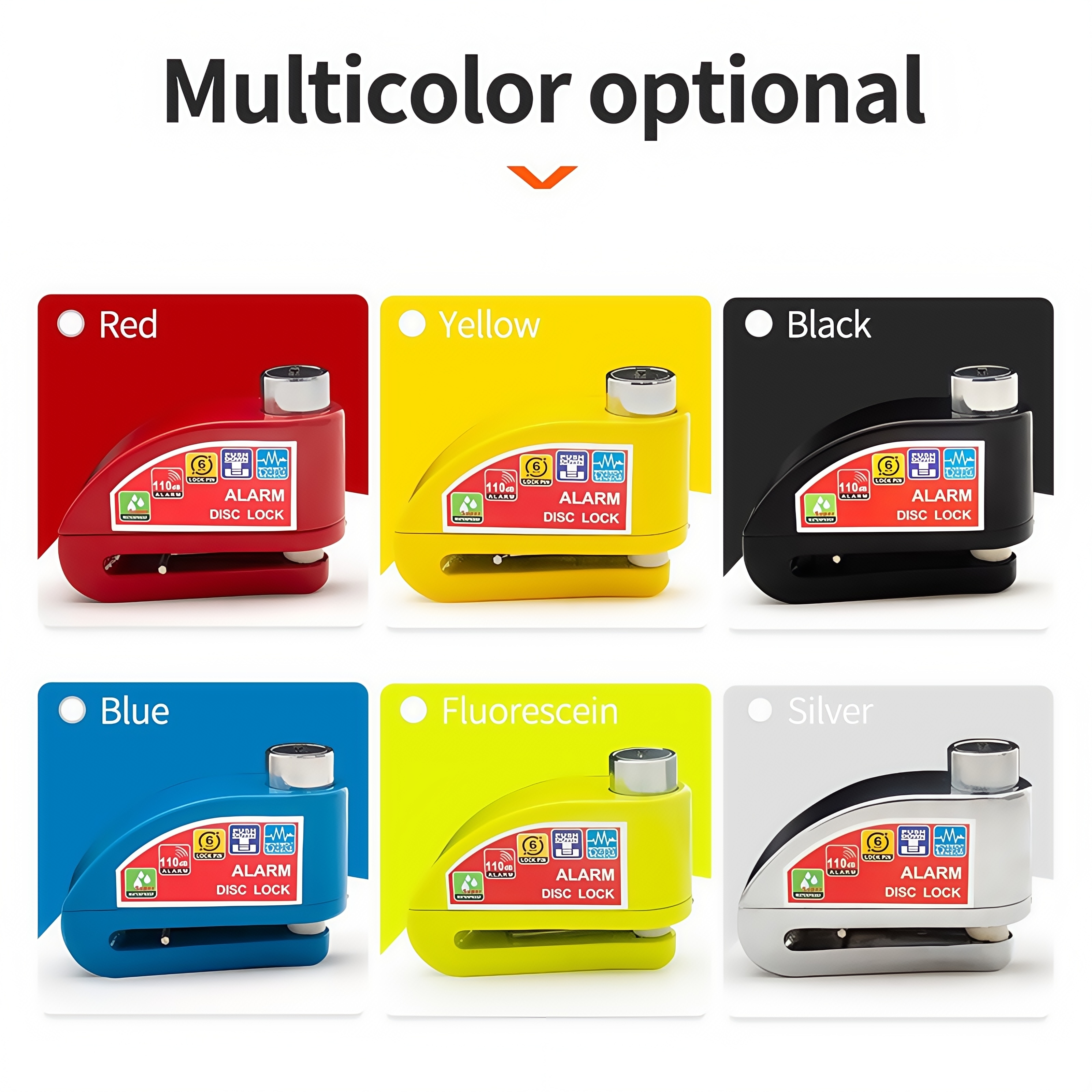 Waterproof Disc Brake Alarm Lo - Disc Lock Brake 评论和价格