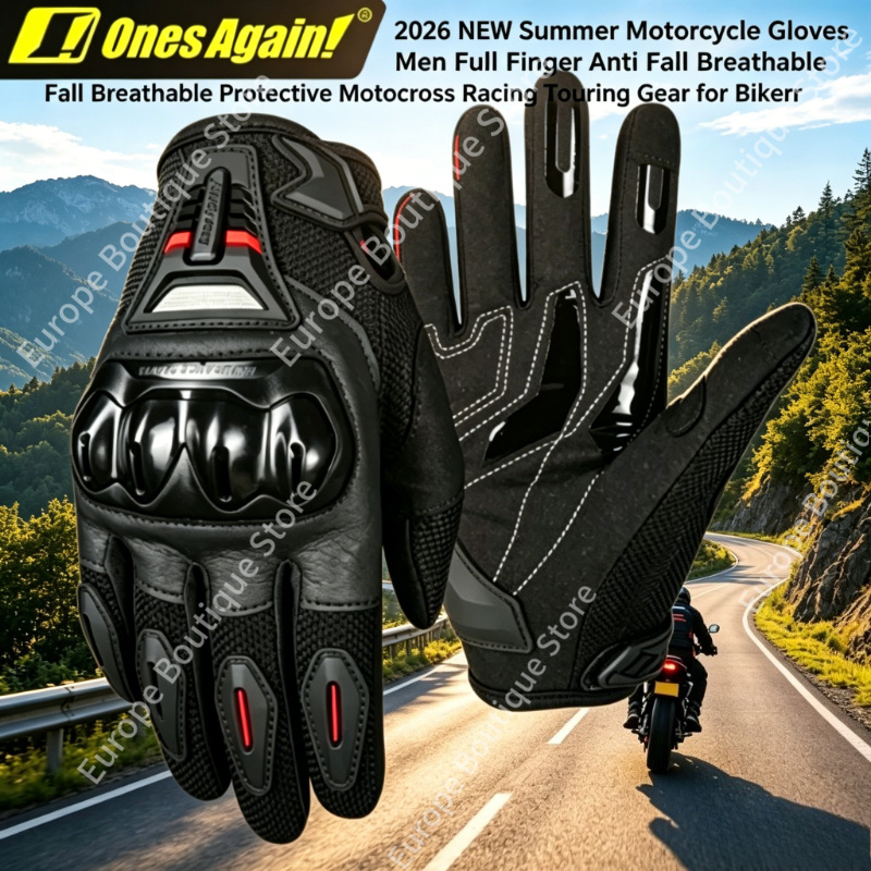 2026 NEW Men Summer Full Finge - Motorcycle Gear For Summer 评论和价格