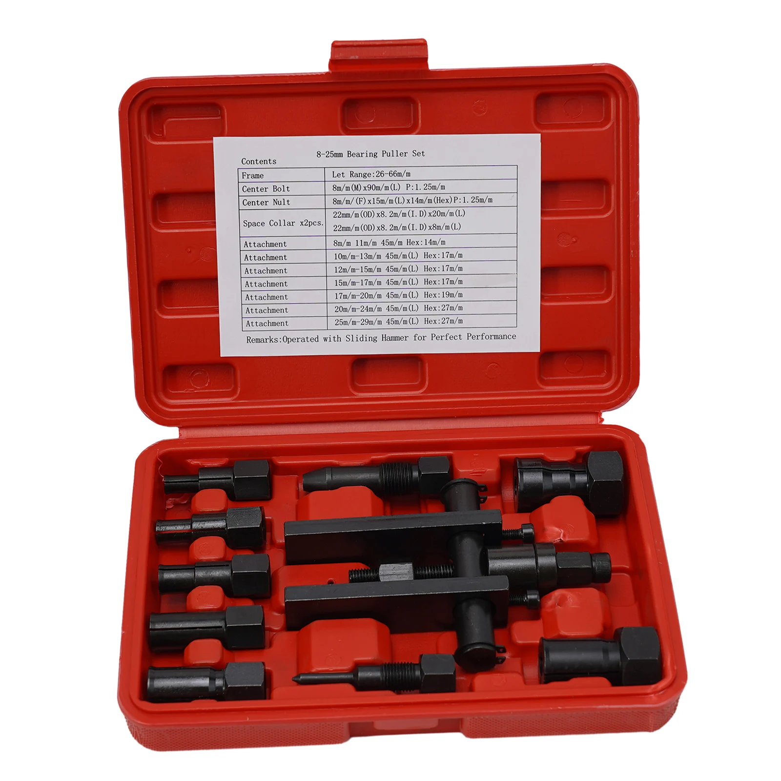 10pcs Bearing Puller Set Two-J - Motorcycle Gear Garage Storage 评论和价格
