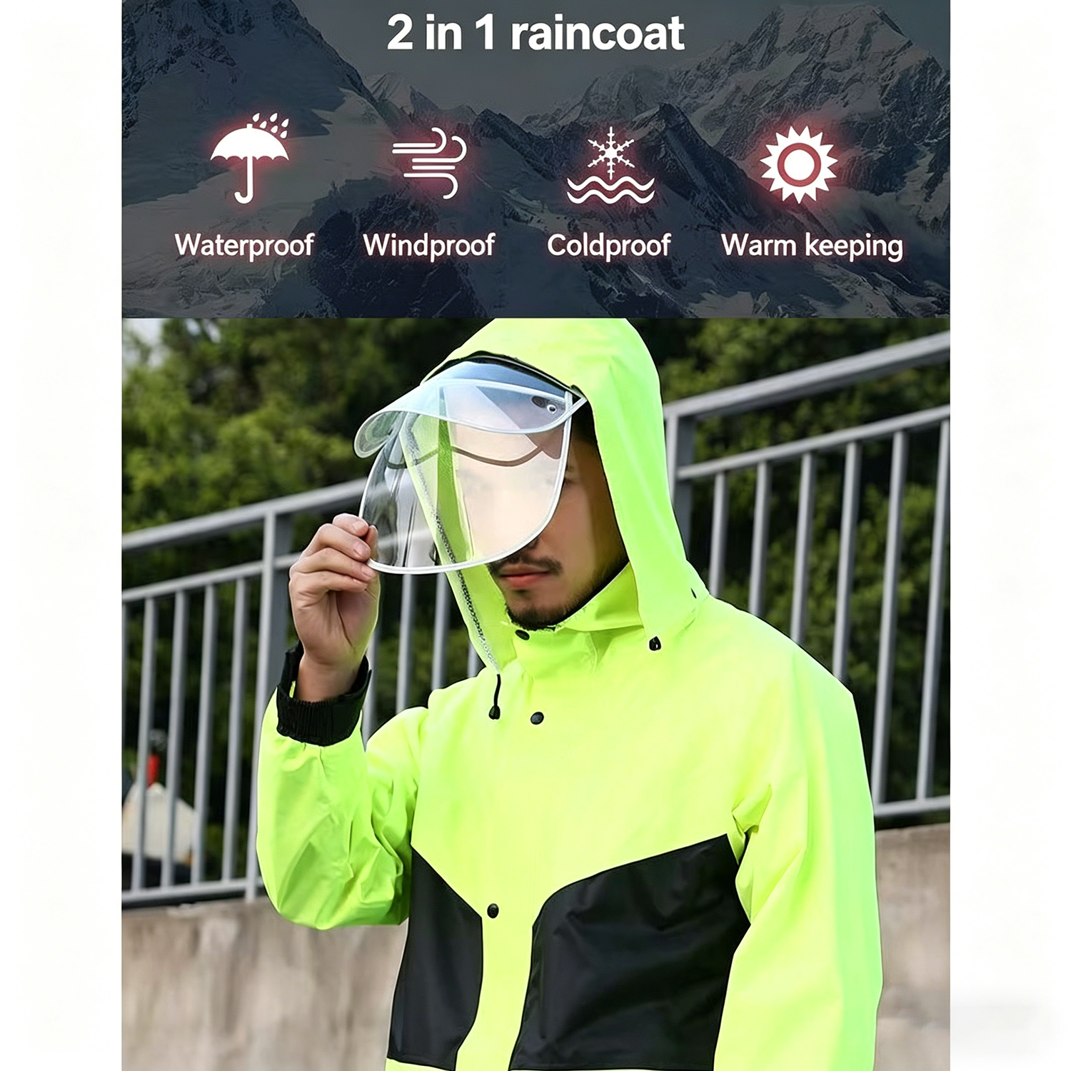 Motorcycle Raincoat Suits Men  - Motorcycle Gear Mens 评论和价格