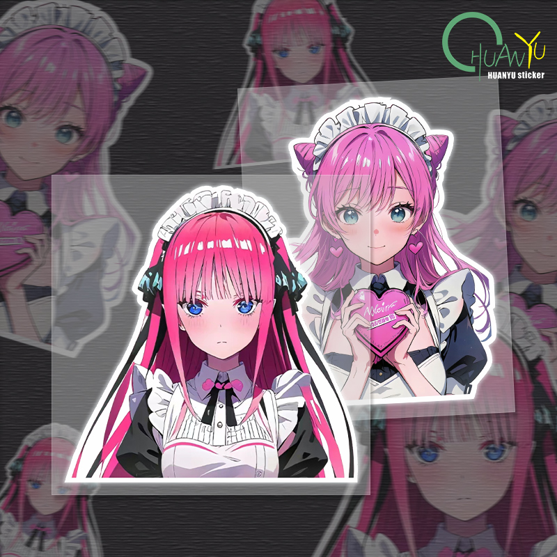 JDM Cute Girl Anime Car Sticke - Motorcycle Gear Outlet 评论和价格
