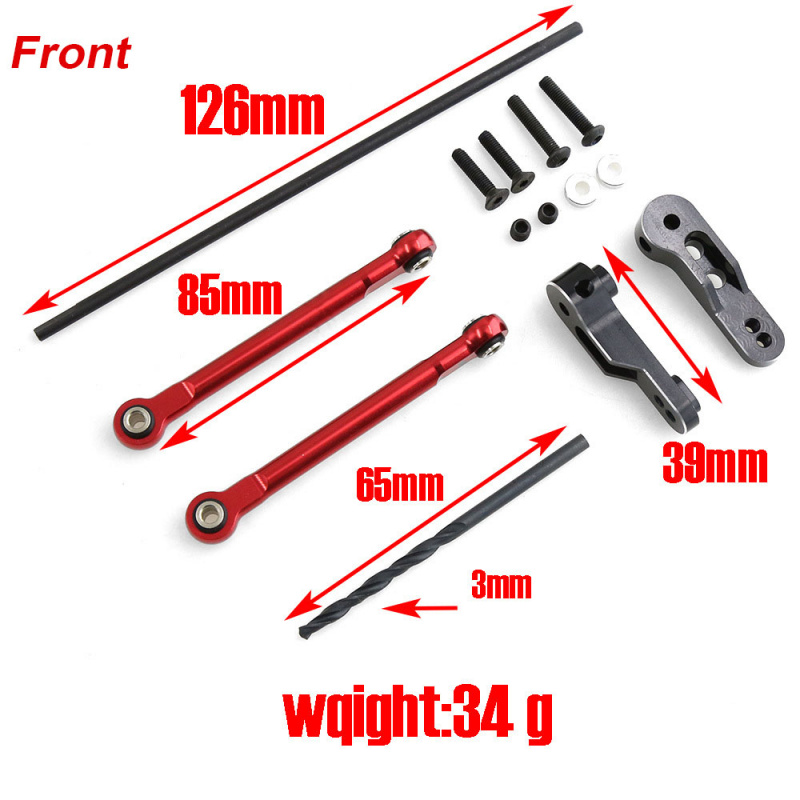 New Metal Front Rear RC Car An - Motorcycle Gear Near Me 评论和价格