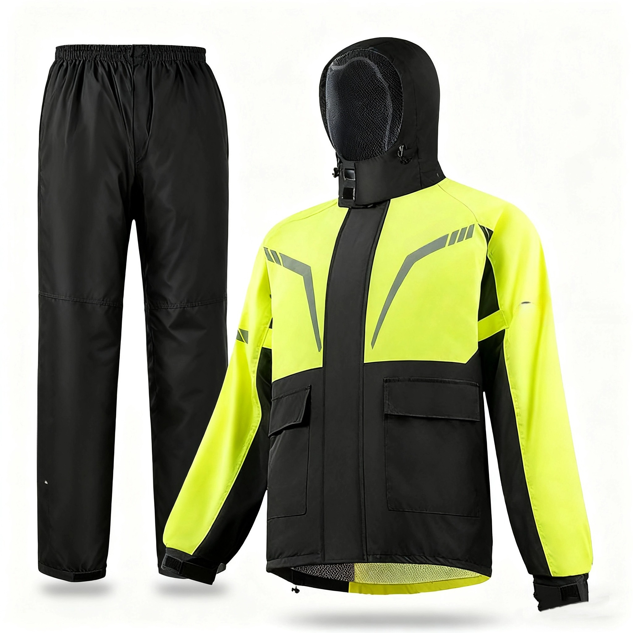 Motorcycle Rain Suit Split Typ - Motorcycle Gear Mens 评论和价格