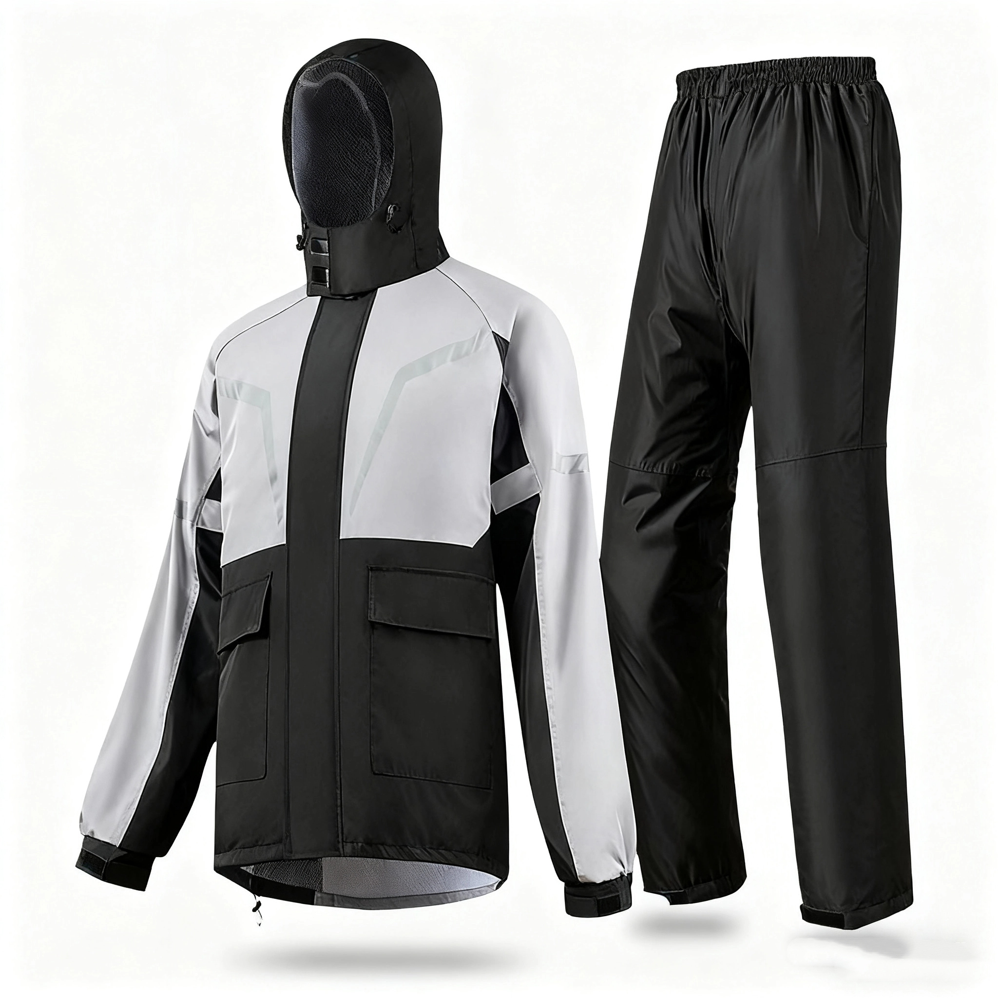 Motorcycle Rain Suit Split Typ - Motorcycle Gear Mens 评论和价格