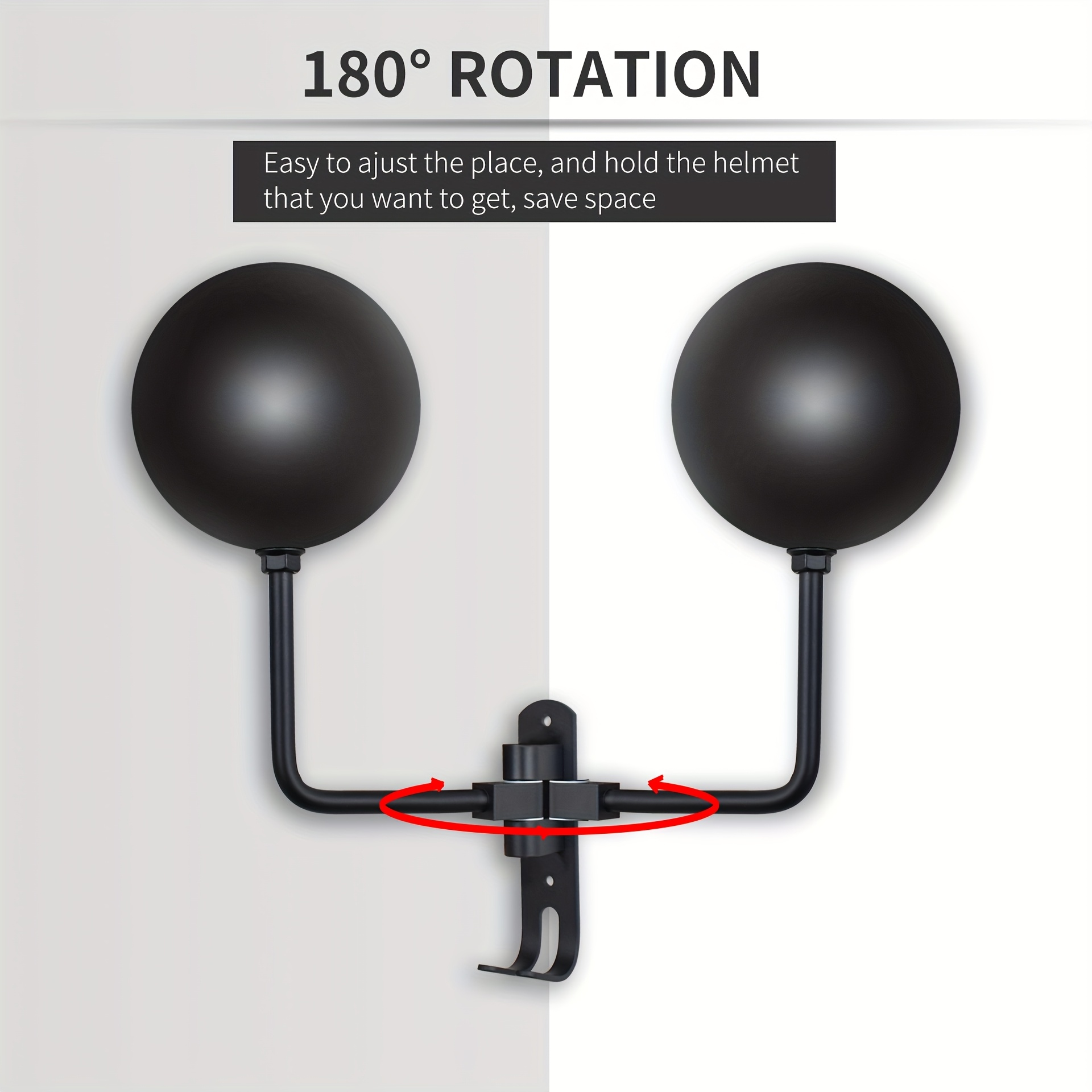 Motorcycle Helmet Holder Swive - Motorcycle Gear Wall Mount 评论和价格