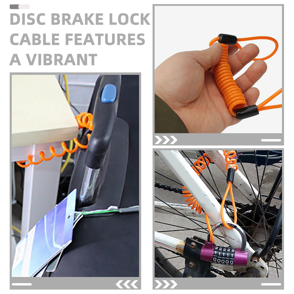 2Pcs Disc Brake Lock Cable Lon - Disc Lock Brake 评论和价格
