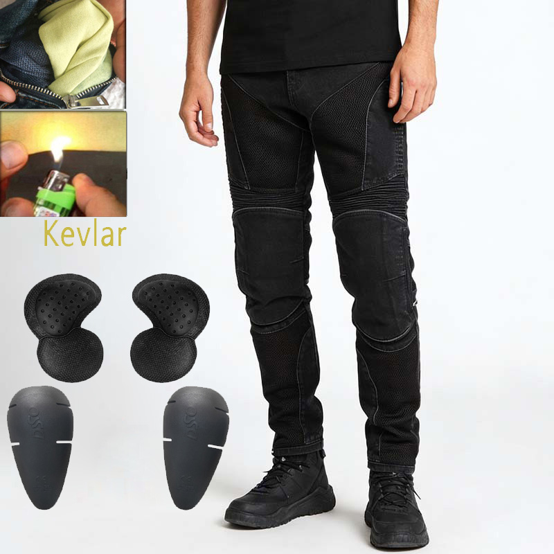 Men Summer Kevlar Motorcycle J - Motorcycle Gear For Summer 评论和价格