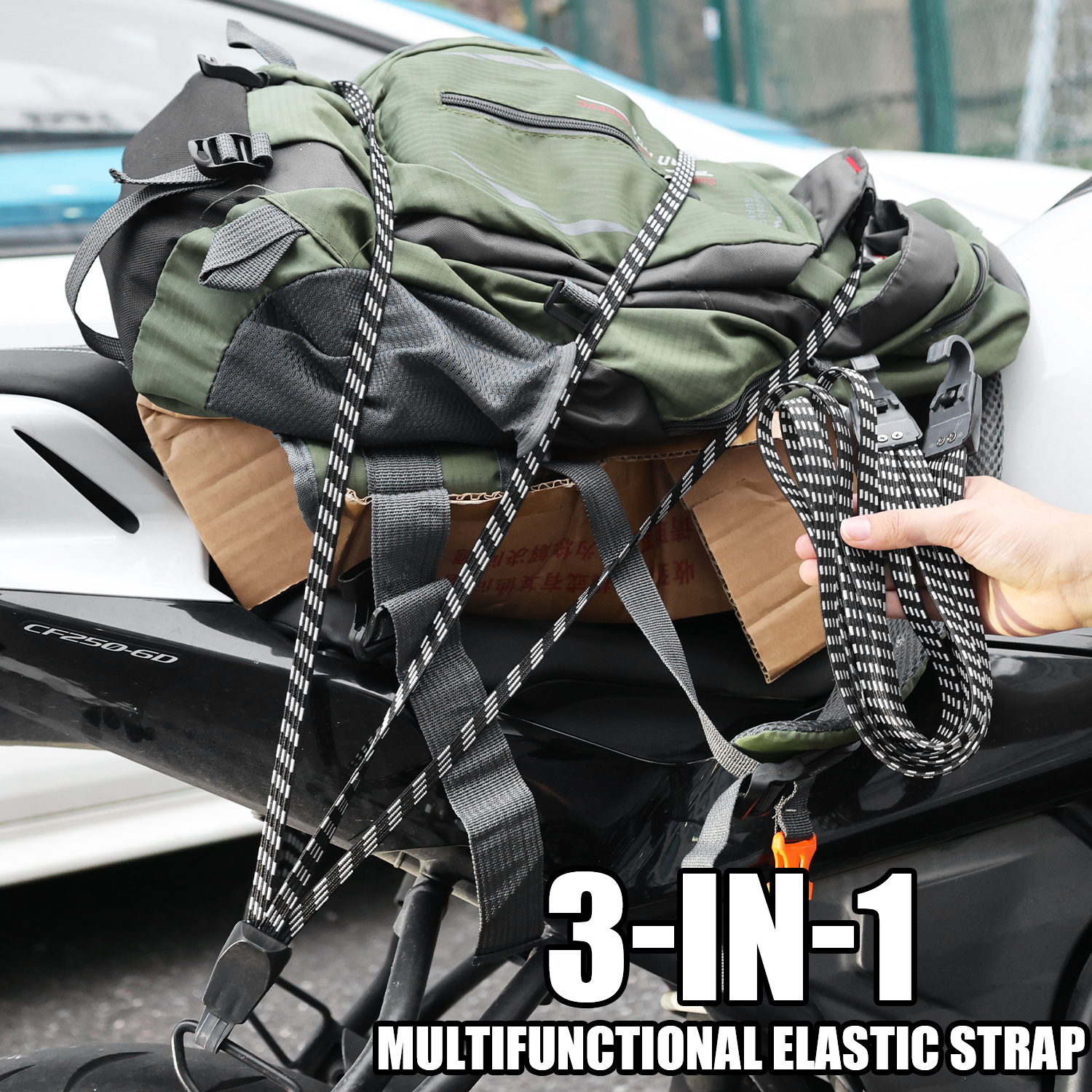Bungee Cord for Bikepacking Mo - Motorcycle Gear Wall Mount 评论和价格