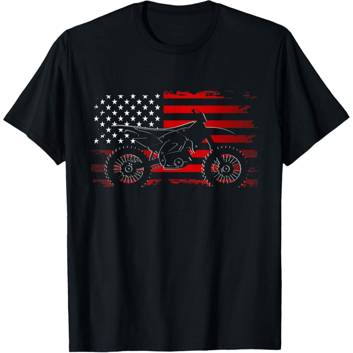 USA Flag Motocross Dirt Bike M - Motorcycle Gear Usa 评论和价格