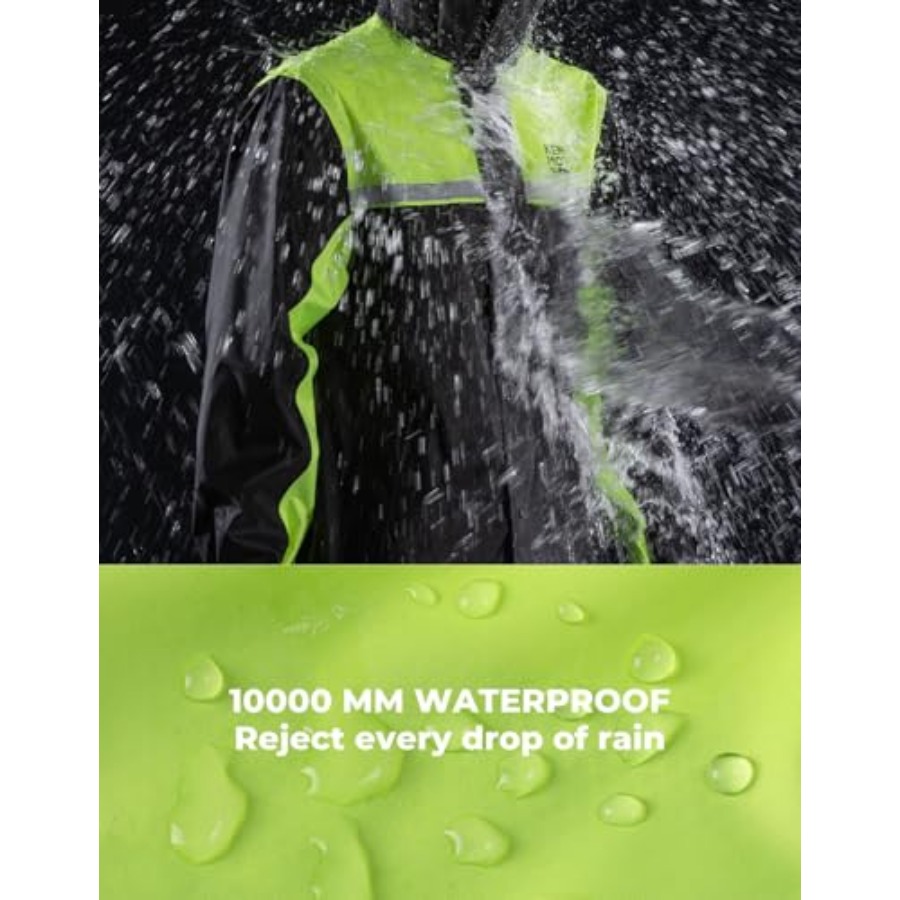 Rain Suit for Men, Motorcycle  - Motorcycle Gear Mens 评论和价格