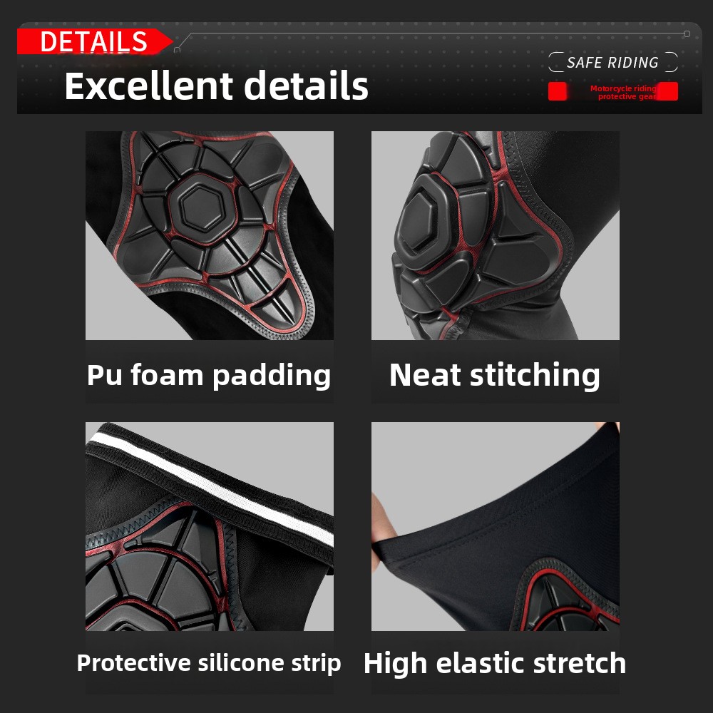 Motorcycle Knee Pads Elbow Sum - Motorcycle Gear For Summer 评论和价格