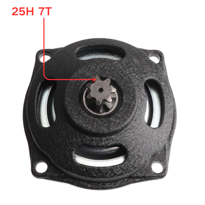 25H 138 link Chain with 6T 7T  - Motorcycle Gear Garage Storage 评论和价格