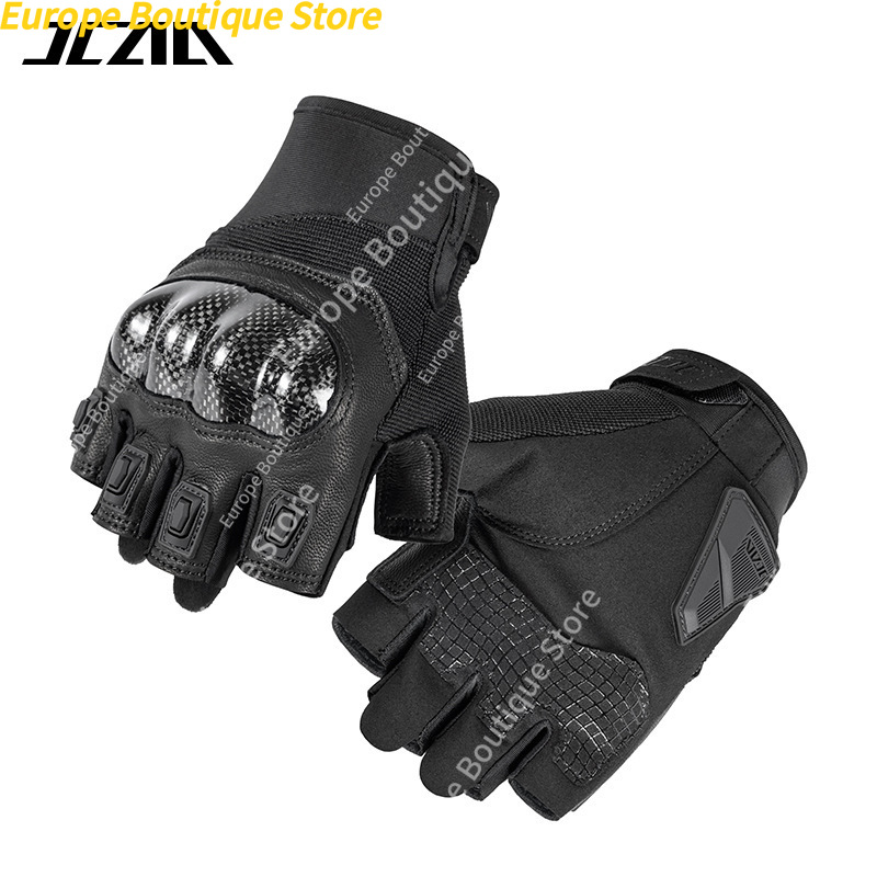 Half Finger Motorcycle Gloves  - Motorcycle Gear For Summer 评论和价格