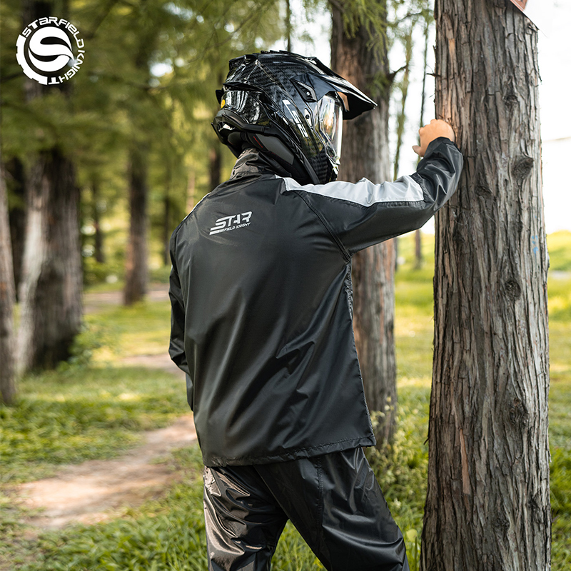 SFK Motorcycle Raincoat Rainpa - Motorcycle Gear Mens 评论和价格