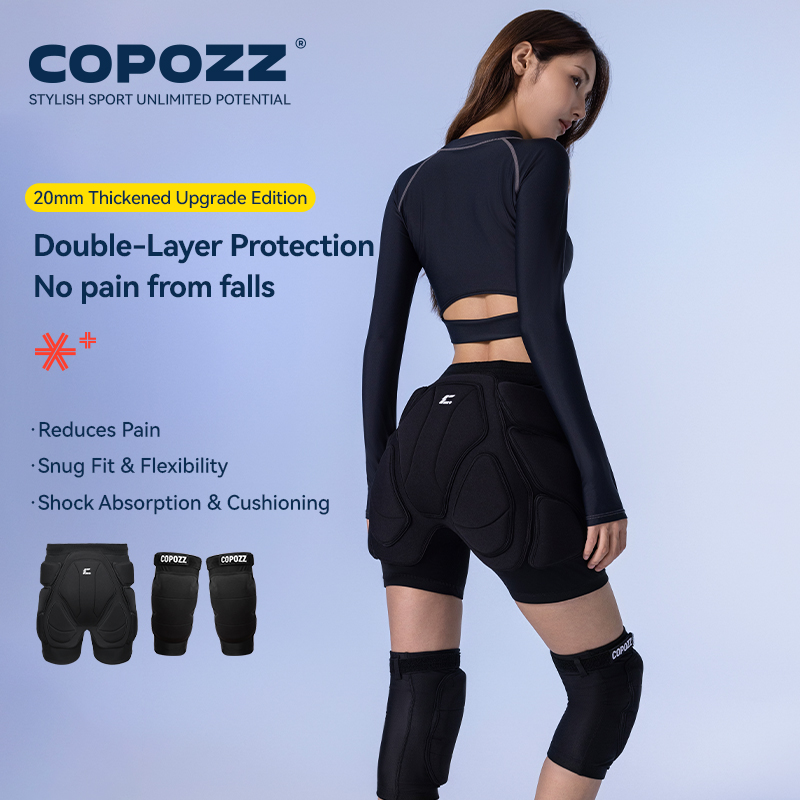 COPOZZ Upgraded Ski Knee Pads  - Motorcycle Gear 评论和价格