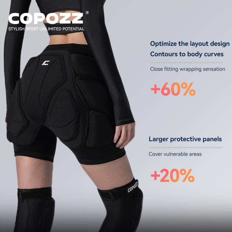 COPOZZ Upgraded Ski Knee Pads  - Motorcycle Gear 评论和价格