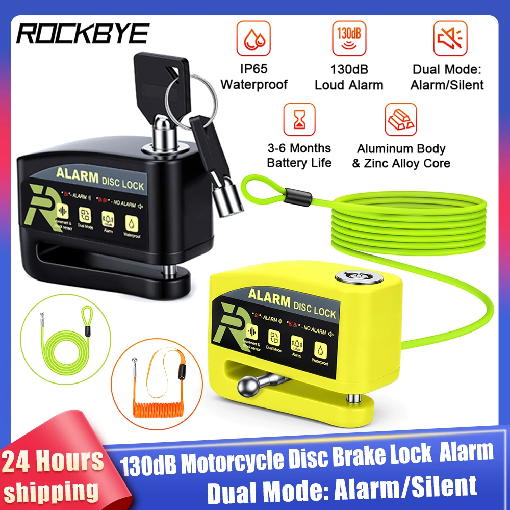 Rockbye Motorcycle Disc Brake  - Disc Lock Brake 评论和价格