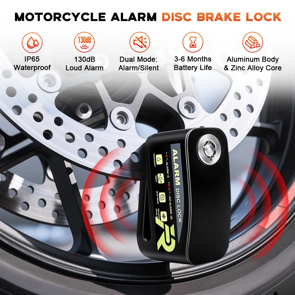 Rockbye Motorcycle Disc Brake  - Disc Lock Brake 评论和价格