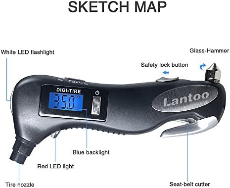 Digital Tire Pressure Gauge 15 - Tyre Pressure Gauge 评论和价格
