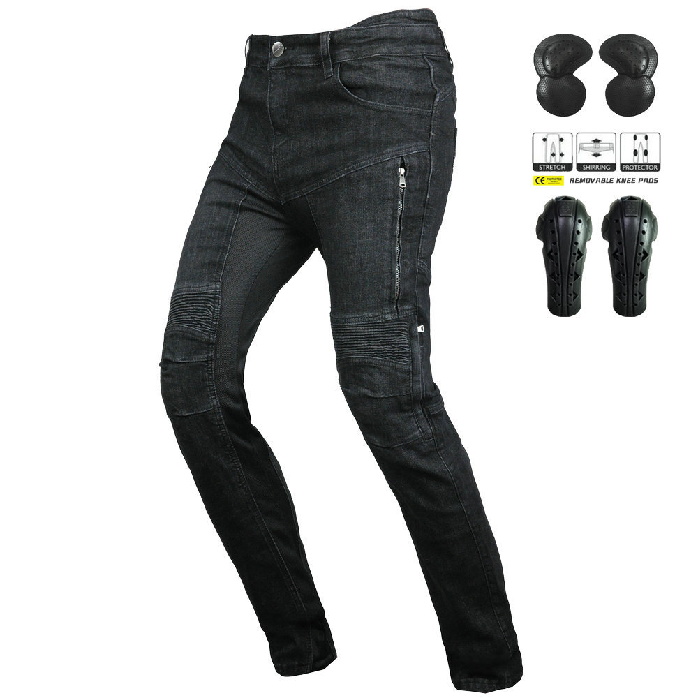 Motorcycle Jeans Breathable Hi - Motorcycle Gear For Summer 评论和价格
