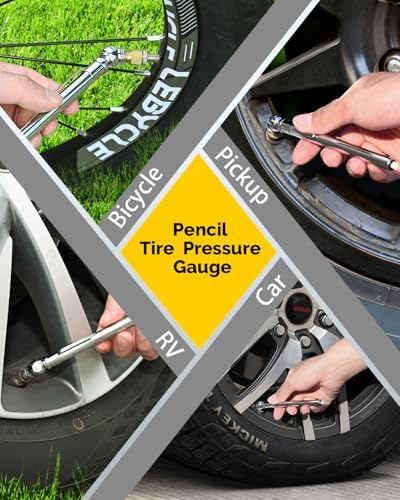 Pencil Tire Pressure Gauge 2 P - Tyre Pressure Gauge 评论和价格
