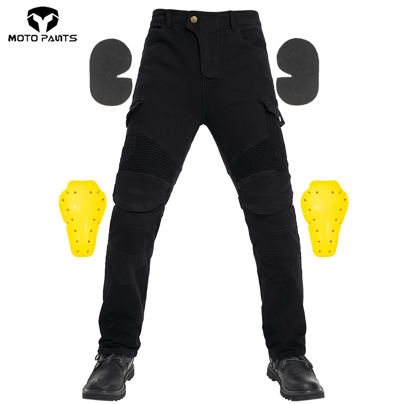 New Men trousers Embroidery Mo - Motorcycle Gear Testing 评论和价格