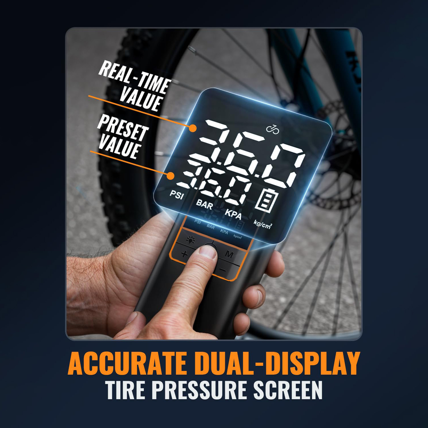 Tire Inflator Portable Air Com - Tyre Pressure Gauge 评论和价格
