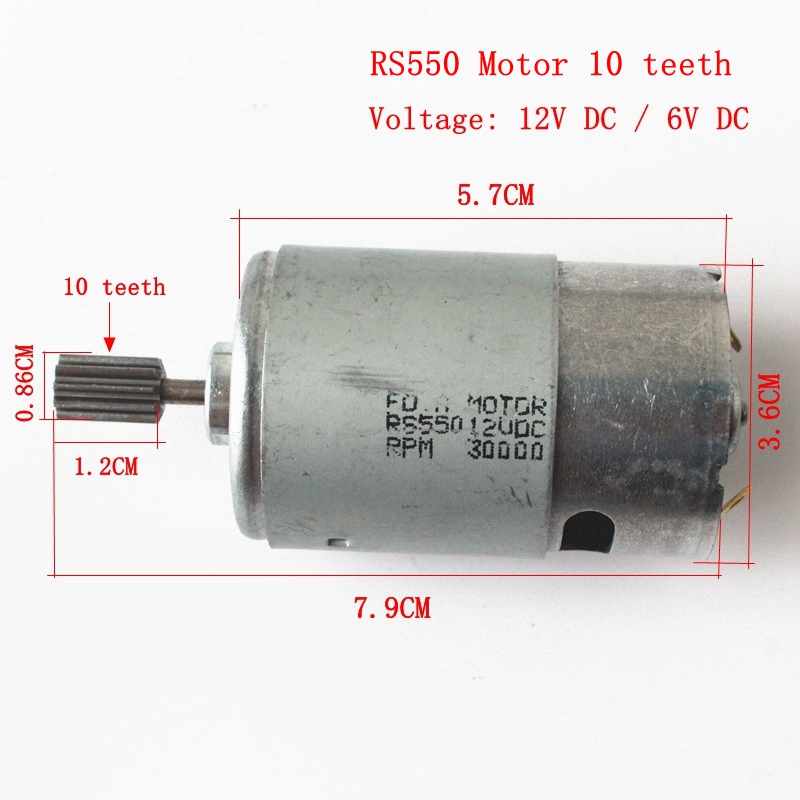 RS570/550/380/390 Children's E - Motorcycle Gear Garage Storage 评论和价格