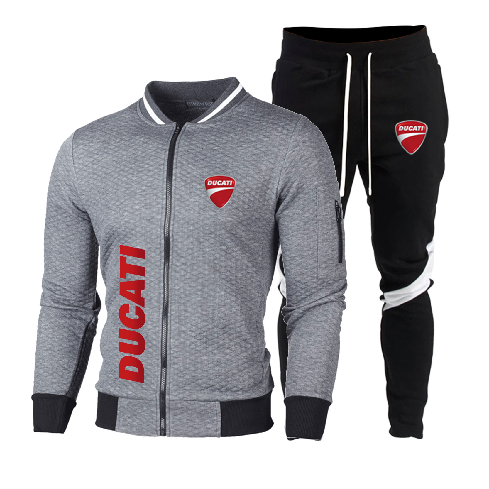 Men's sets baseball jacket + s - Motorcycle Gear Mens 评论和价格