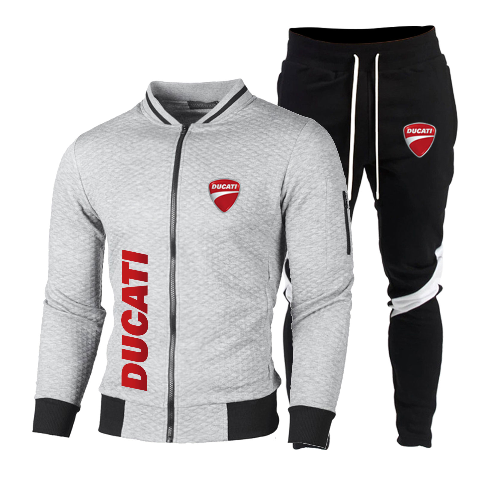 Men's sets baseball jacket + s - Motorcycle Gear Mens 评论和价格
