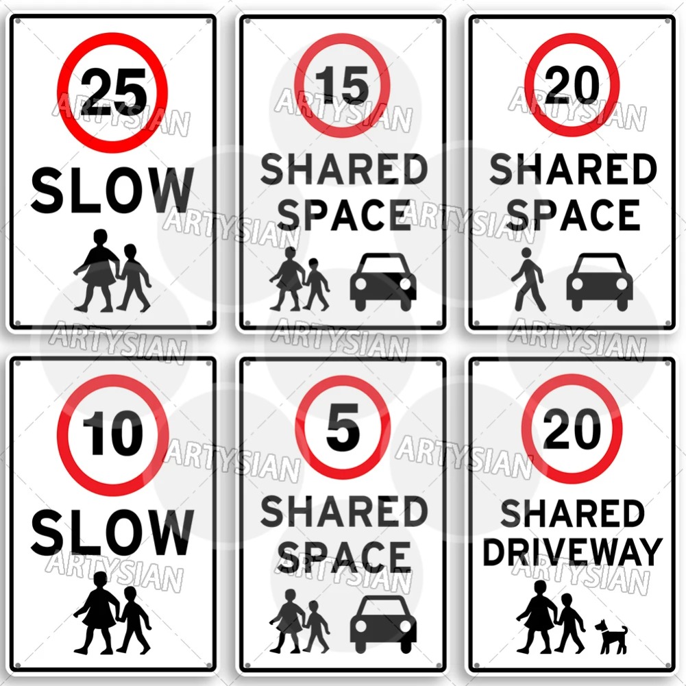 Speed Limit Metal Sign Traffic - Motorcycle Gear Near Me 评论和价格