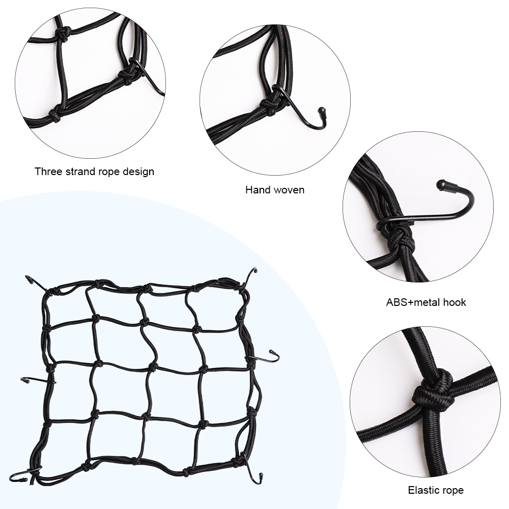 Heavy-Duty 6 Hooks Elastic Bun - Motorcycle Gear Wall Mount 评论和价格